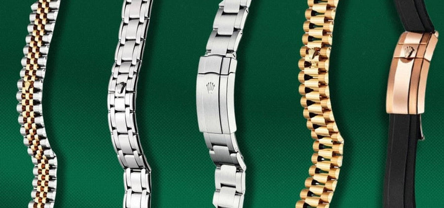 Rolex Bracelet Types: A Collector’s Guide to Oyster, Jubilee, President, and Oysterflex