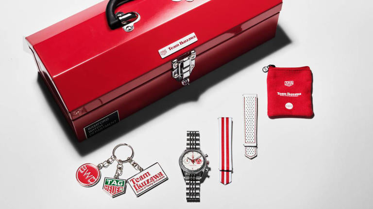 TAG Heuer, Team Ikuzawa and Bamford Unveil a 150-Piece Carrera Glassbox Chronograph