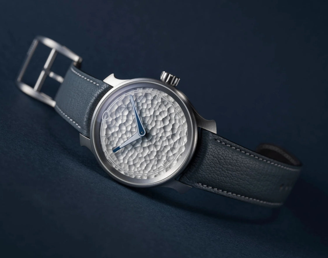 Ming and Royal Selangor Unveil 37.06 With Hammered Pewter Dial