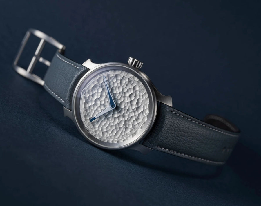 Ming and Royal Selangor Unveil 37.06 With Hammered Pewter Dial