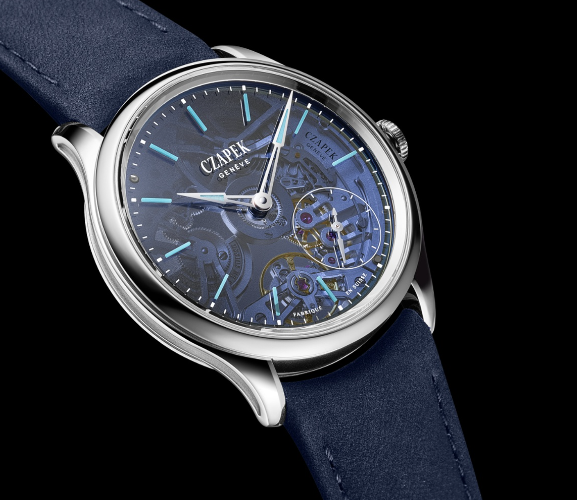 Czapek Promenade Transparencies Aqua Blue: A Subtle Study in Sapphire and Color