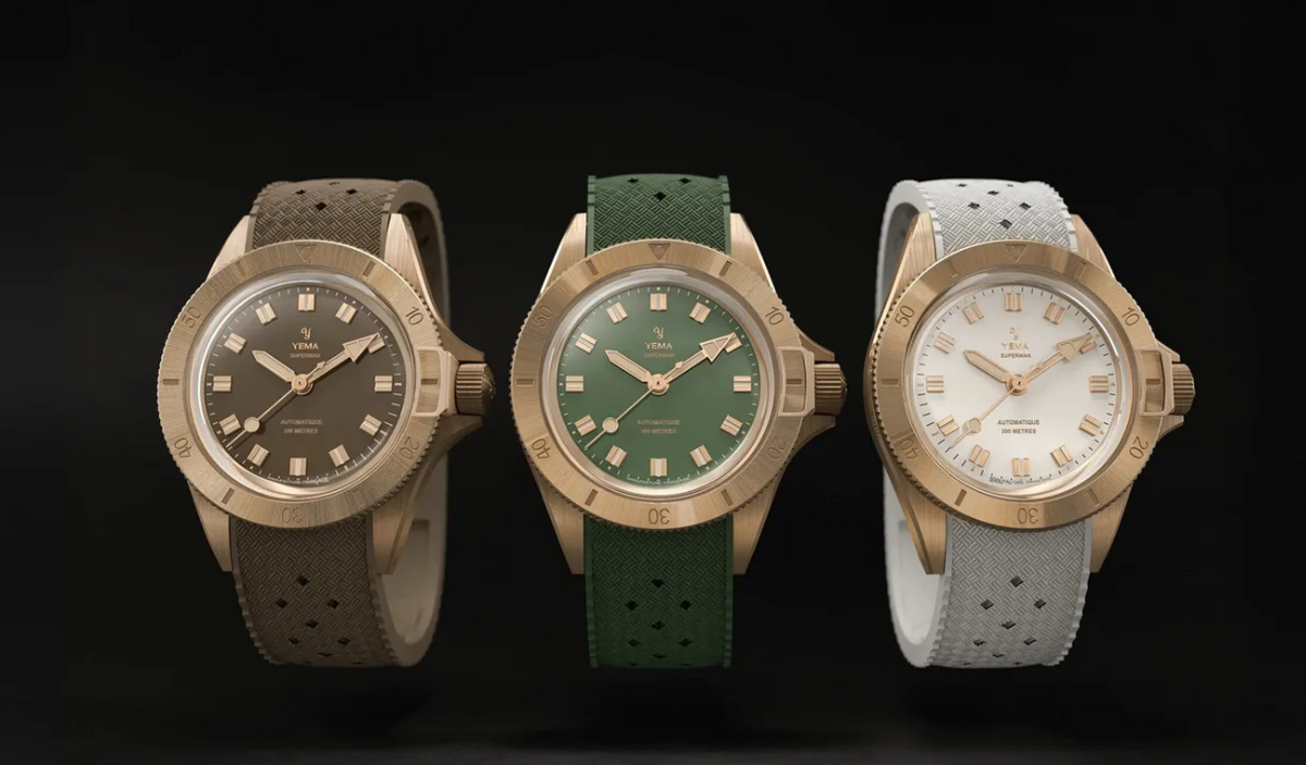 Yema Expands the Superman Bronze CMM.10 with Three New Colorways