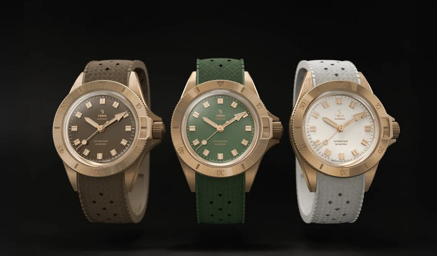 Yema Expands the Superman Bronze CMM.10 with Three New Colorways