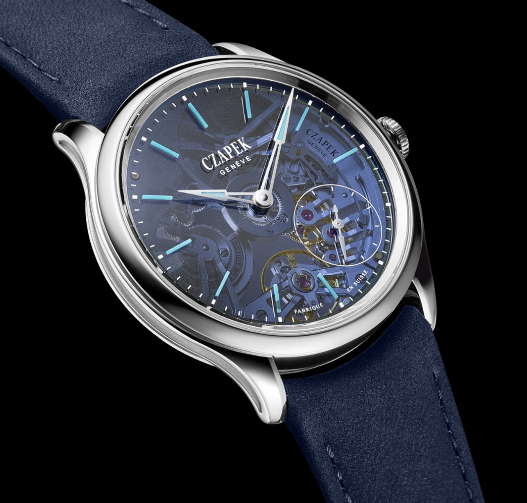 Czapek Promenade Transparencies Aqua Blue: A Mechanical Study in Blue