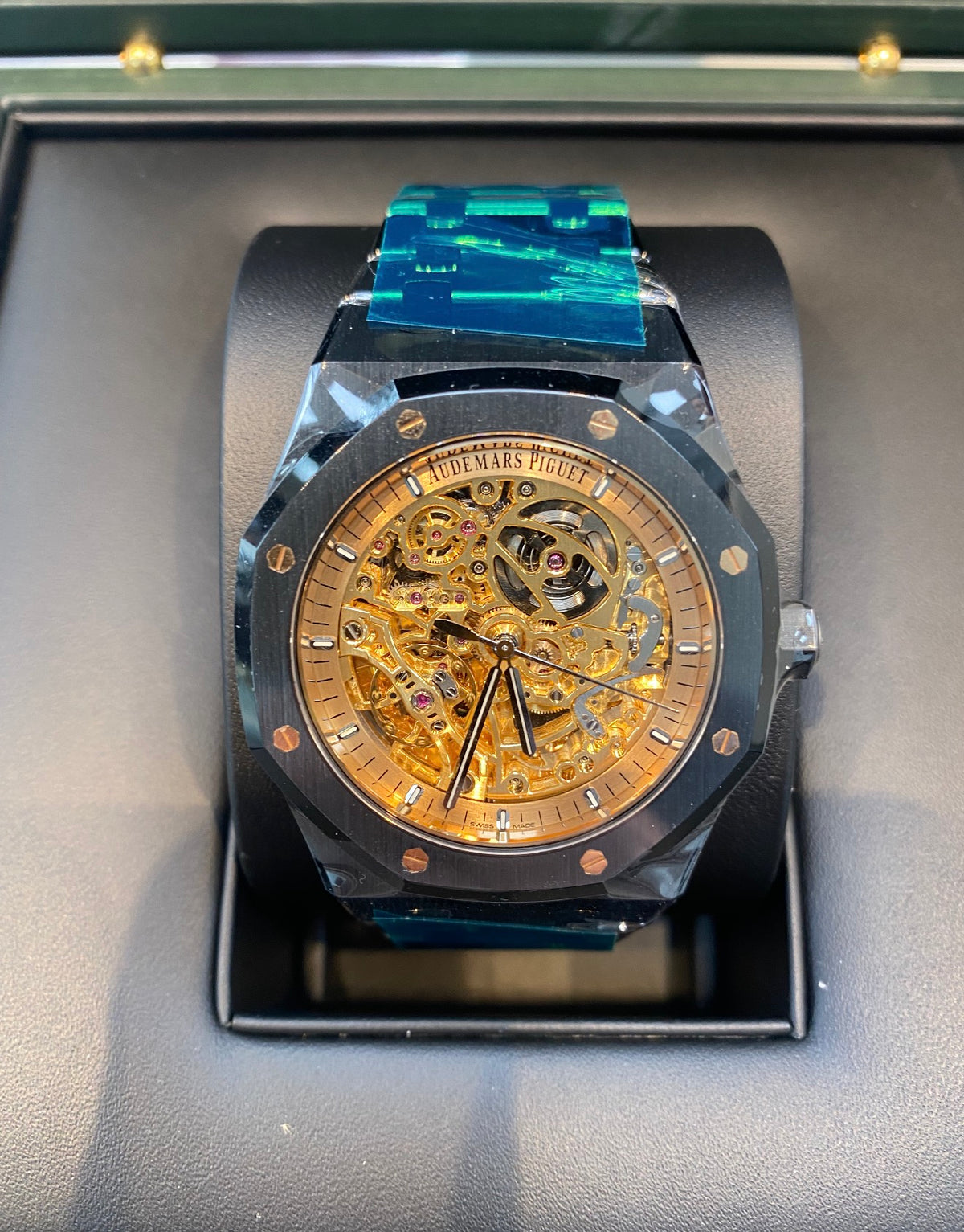 Audemars Piguet Royal Oak 15416CE.OO.1225CE.02 Ceramic Double Balance Skeleton