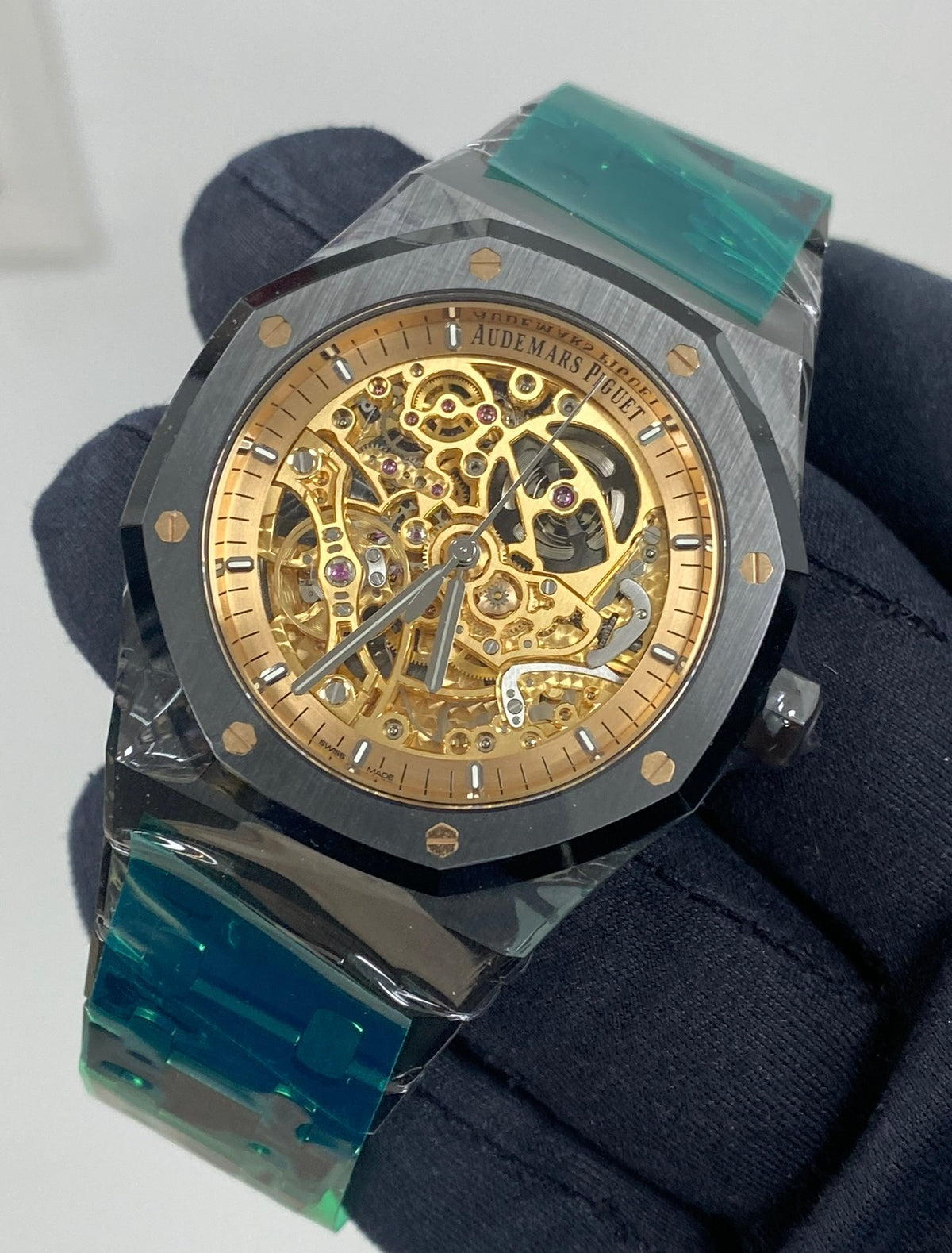 Audemars Piguet Royal Oak 15416CE.OO.1225CE.02 Ceramic Double Balance Skeleton