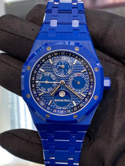 Audemars Piguet Royal Oak Perpetual Calendar Blue Ceramic 26579CS.OO.1225CS.01 SOLD