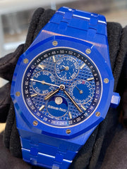 Audemars Piguet Royal Oak Perpetual Calendar Blue Ceramic 26579CS.OO.1225CS.01 SOLD