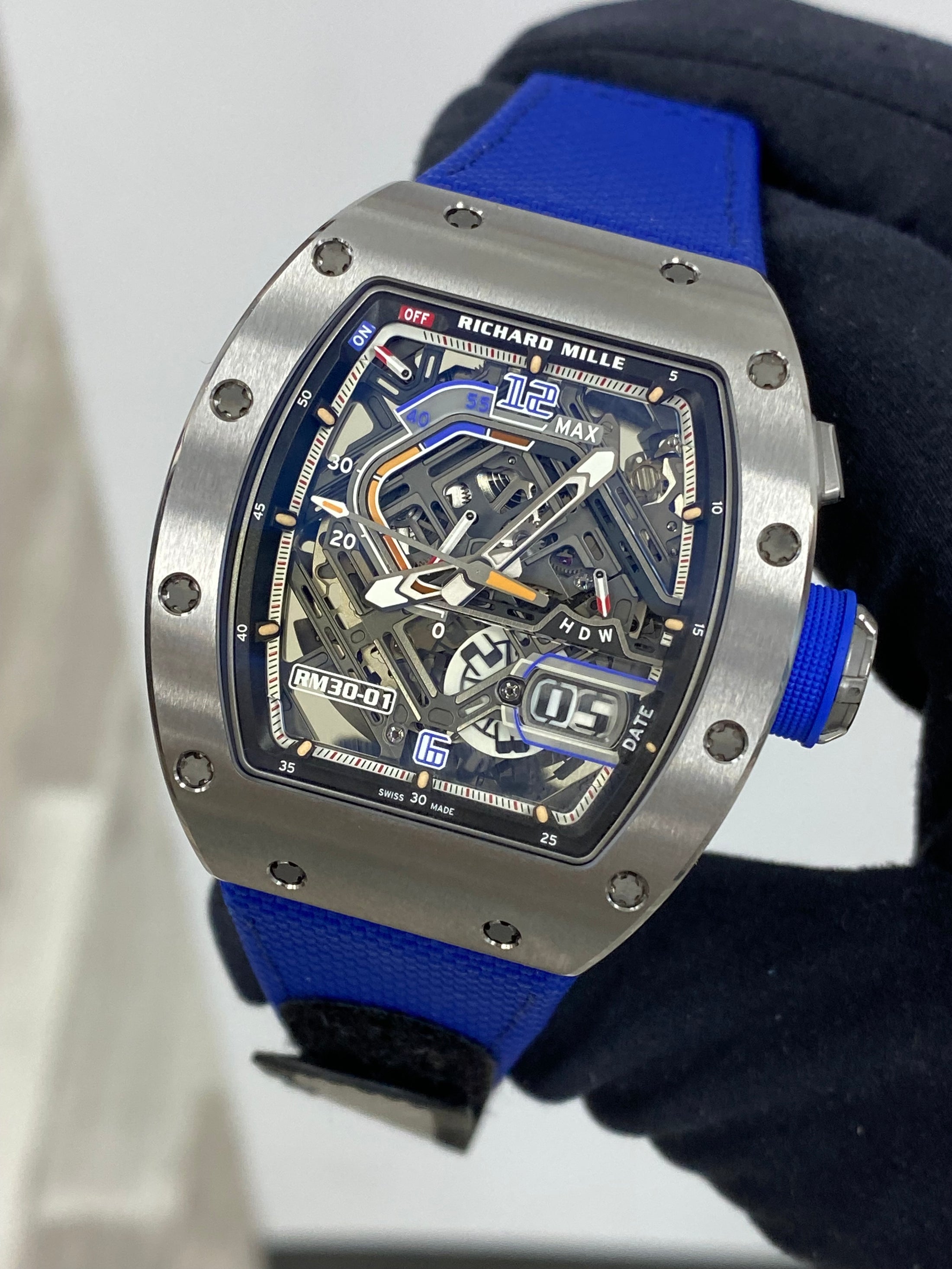 Richard Mille Automatic Winding With Declutchable Rotor RM30-01 Complete 2025