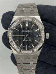 Audemars Piguet Ladies Royal Oak 15451ST.ZZ.1256ST.01 Complete 2016