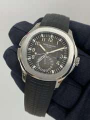 Patek Philippe Aquanaut Travel Time 5164A-001 Papers 2015