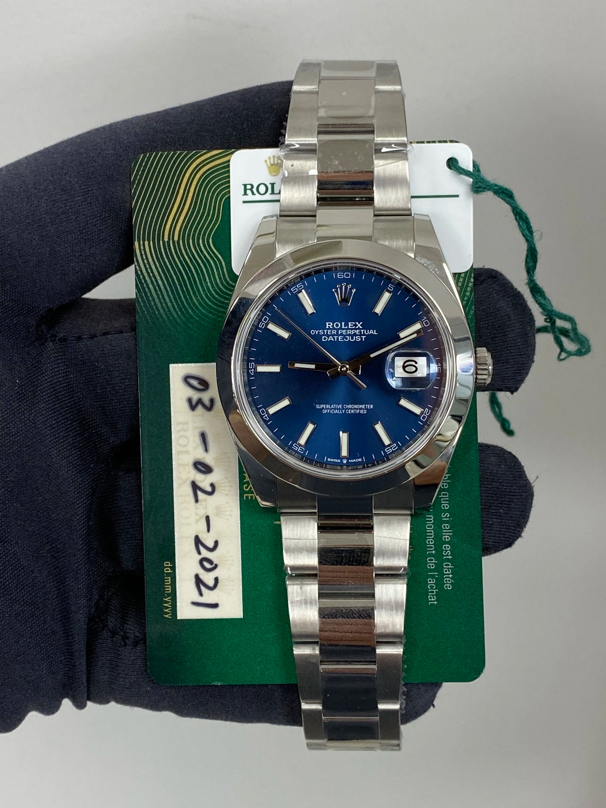 Rolex Datejust 41 126300 — listing photograph