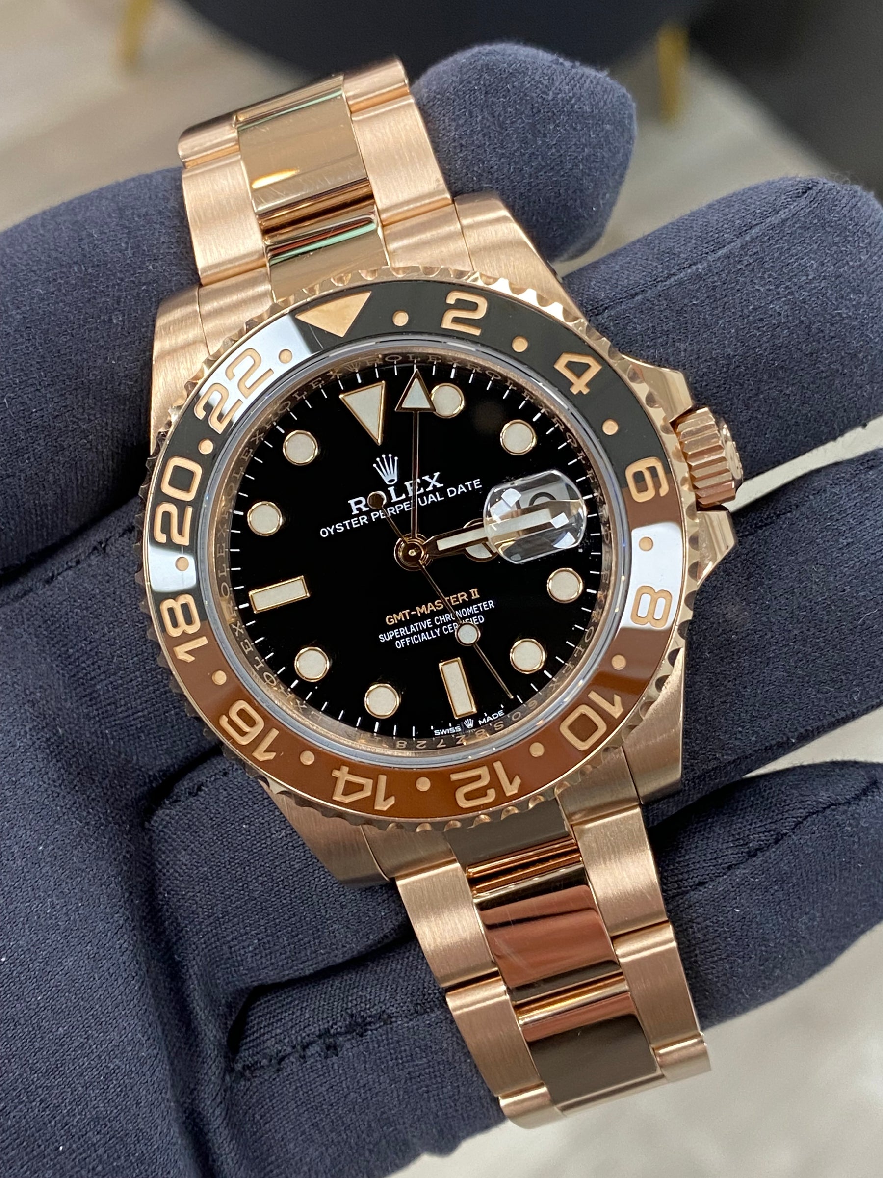 Rolex GMT-Master II "Root Beer" 126715CHNR 2024