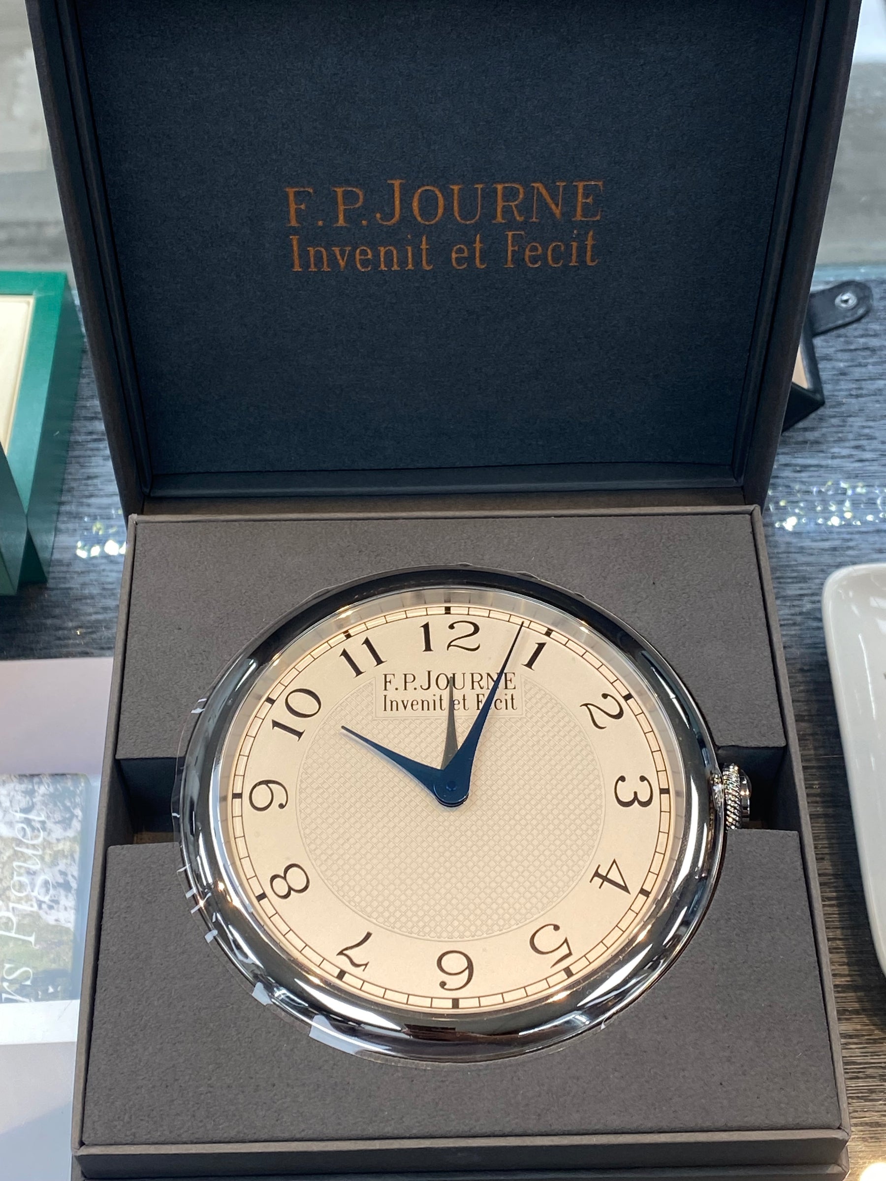 F.P.Journe Desk Clock with Box