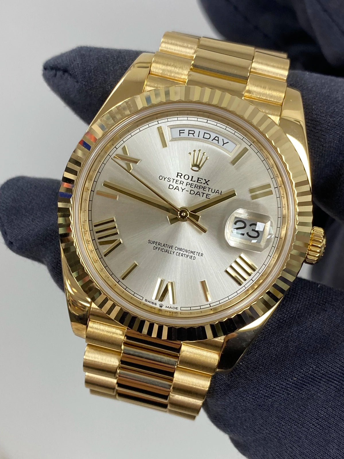 Rolex Day-Date 40 228238 Card Open Date