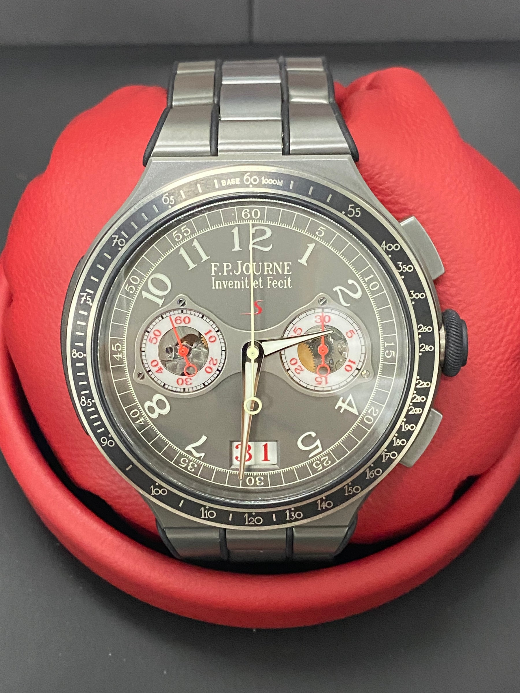 FP Journe Chronograph Rattrapante Chronograph Rattrapante Ti Complete 2019
