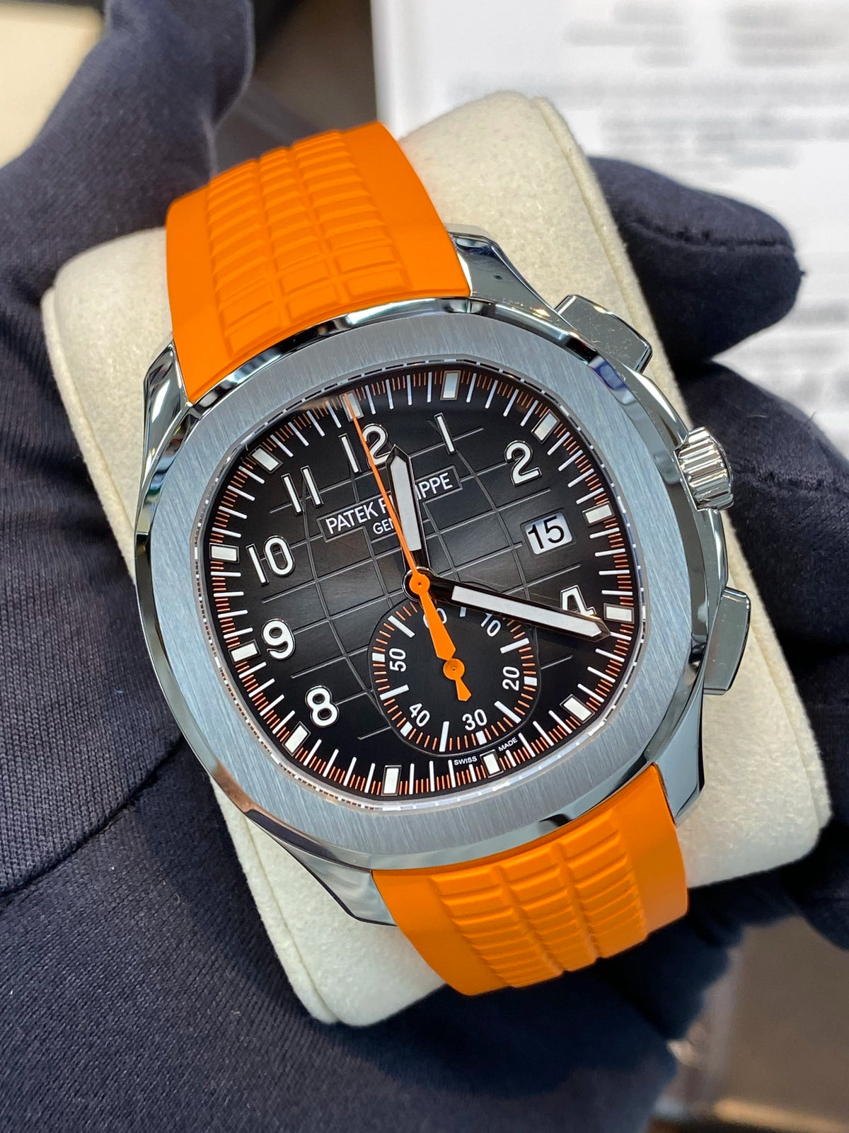 Patek Philippe Aquanaut Chronograph 5968A-001 Complete 2026