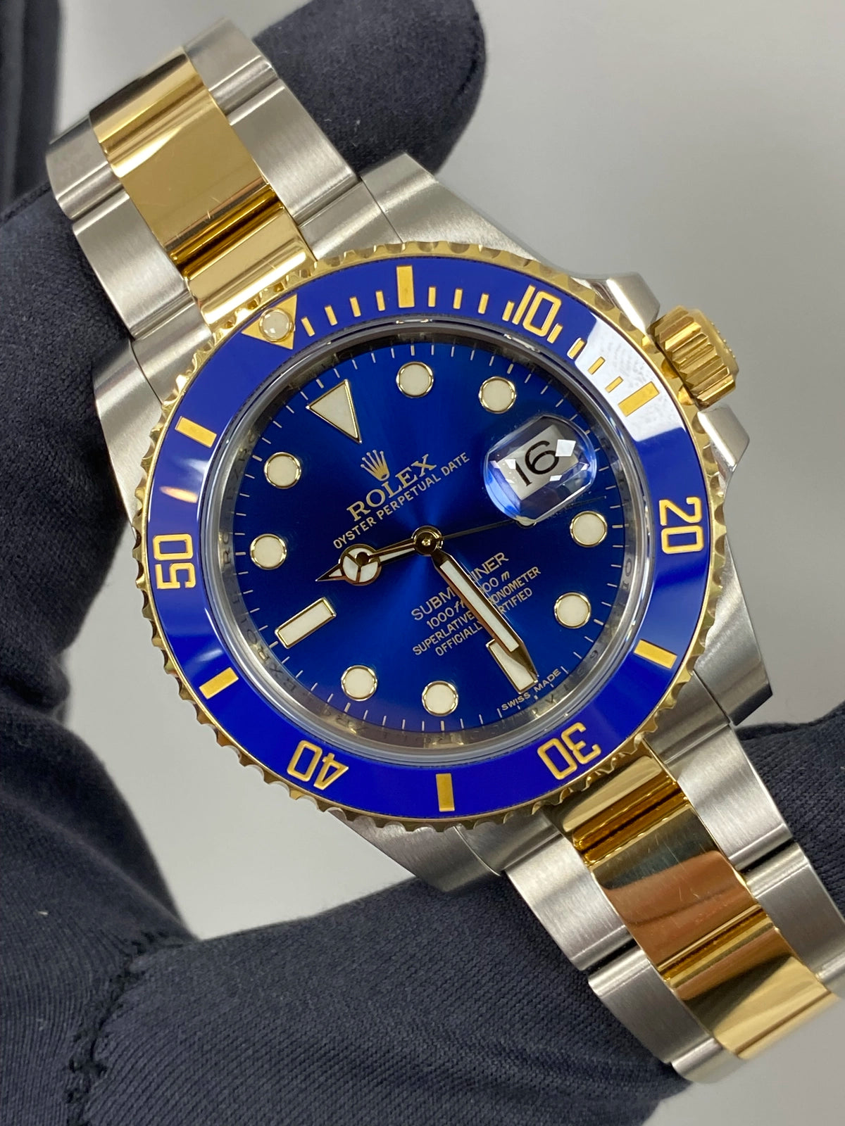 Rolex Submariner 116613LB Card 2014 SOLD