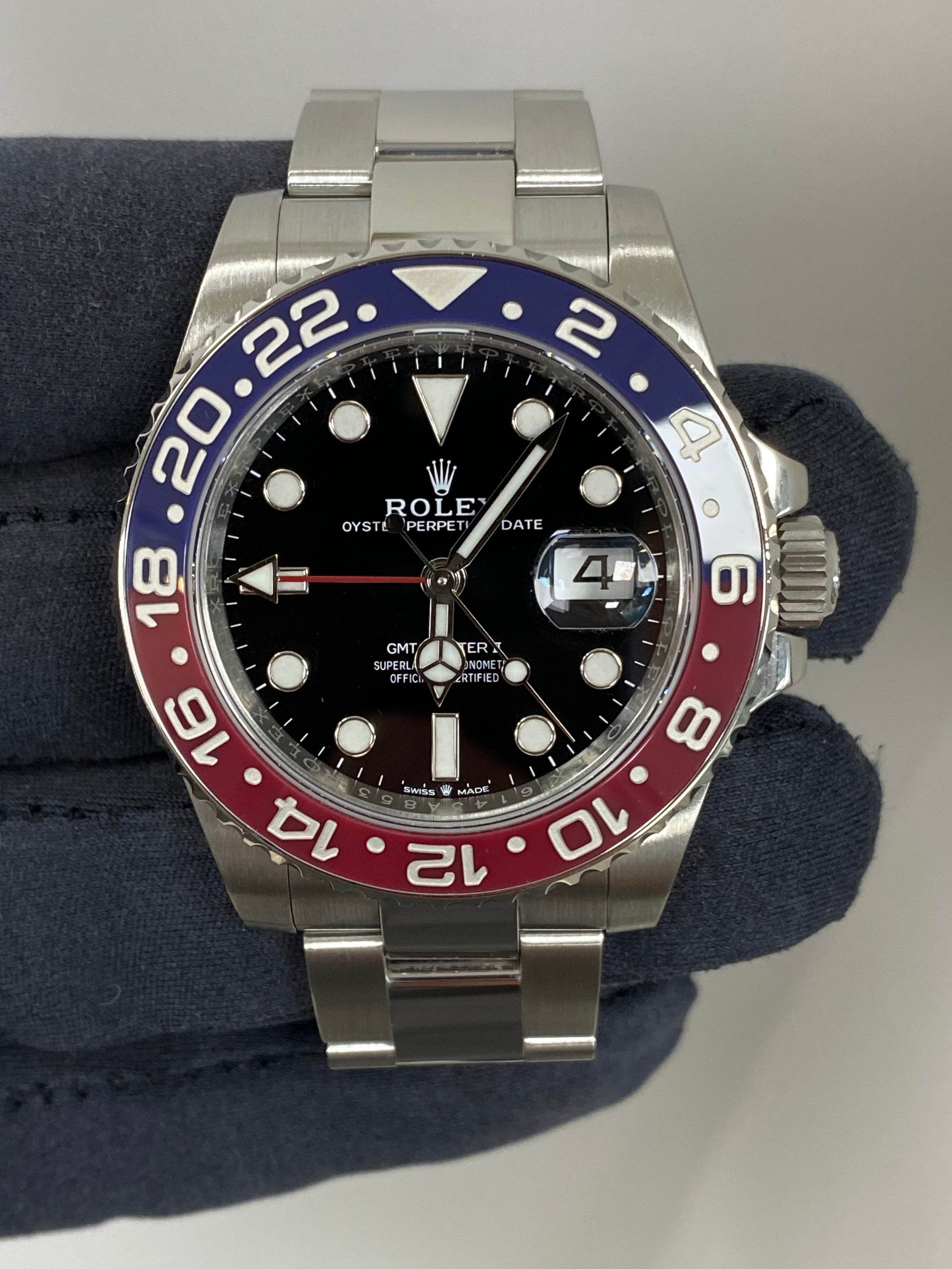 Rolex GMT-Master II Pepsi 126710BLRO Card 2023