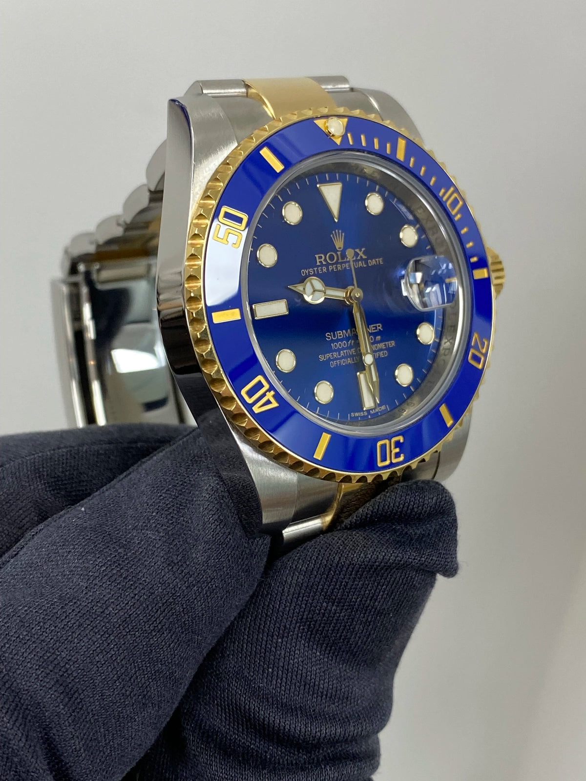 Rolex Submariner 116613LB Card 2014 SOLD