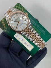 Rolex Datejust 36 126231 Card 2021