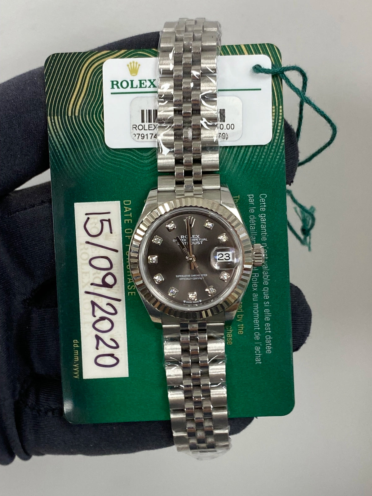 Rolex Datejust Lady 279174 — listing photograph