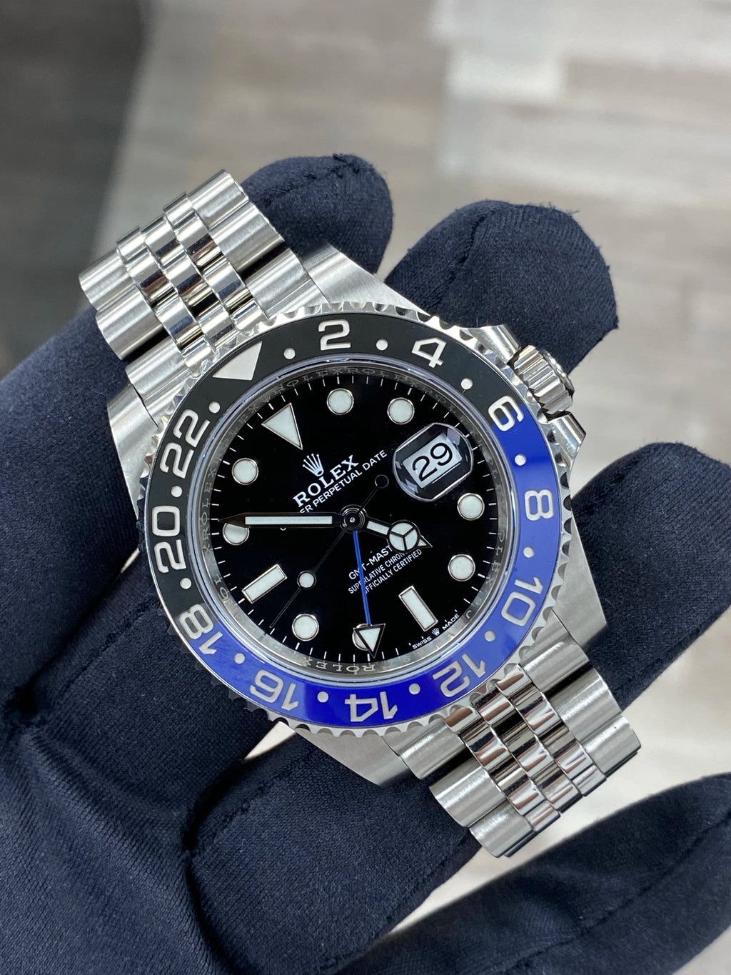 Rolex GMT-Master II Batgirl 126710BLNR Card 2019