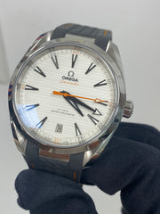 Omega Aqua Terra 150M Co-Axial Master Chronometer 220.10.41.21.02.001 Complete Open Date
