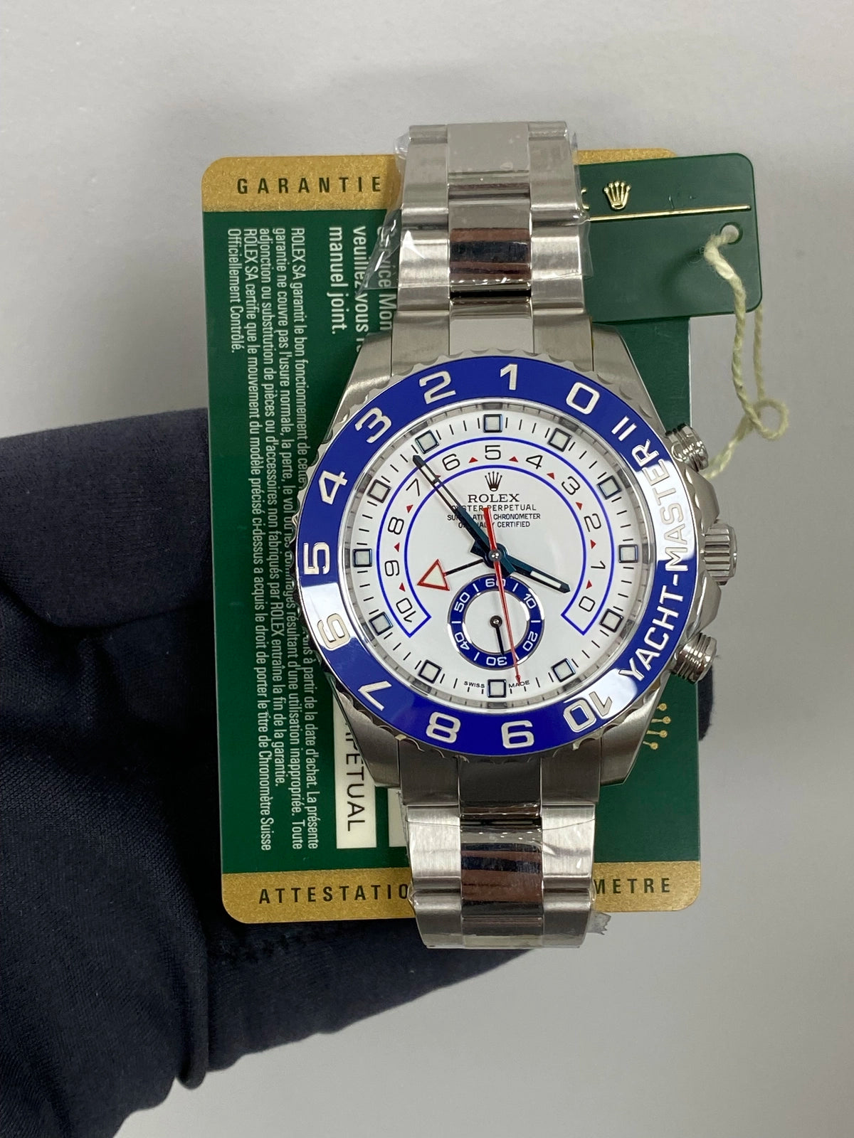 Rolex Yacht-Master II 116680 Card Open Date