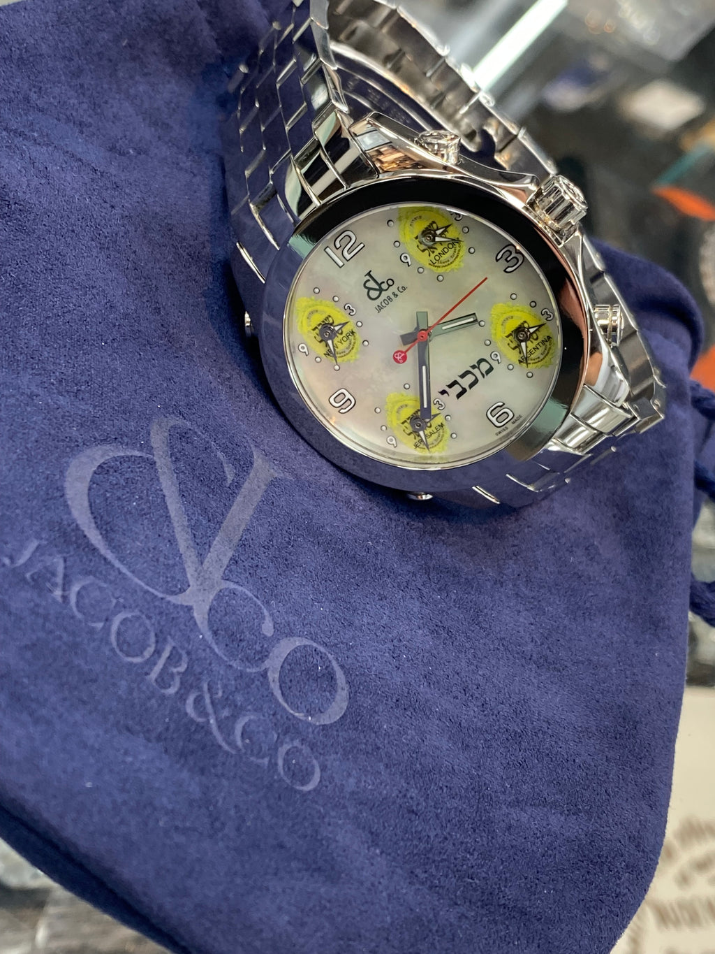 Jacob&co Five Time Zone Jacob&Co Rabbi Pinto