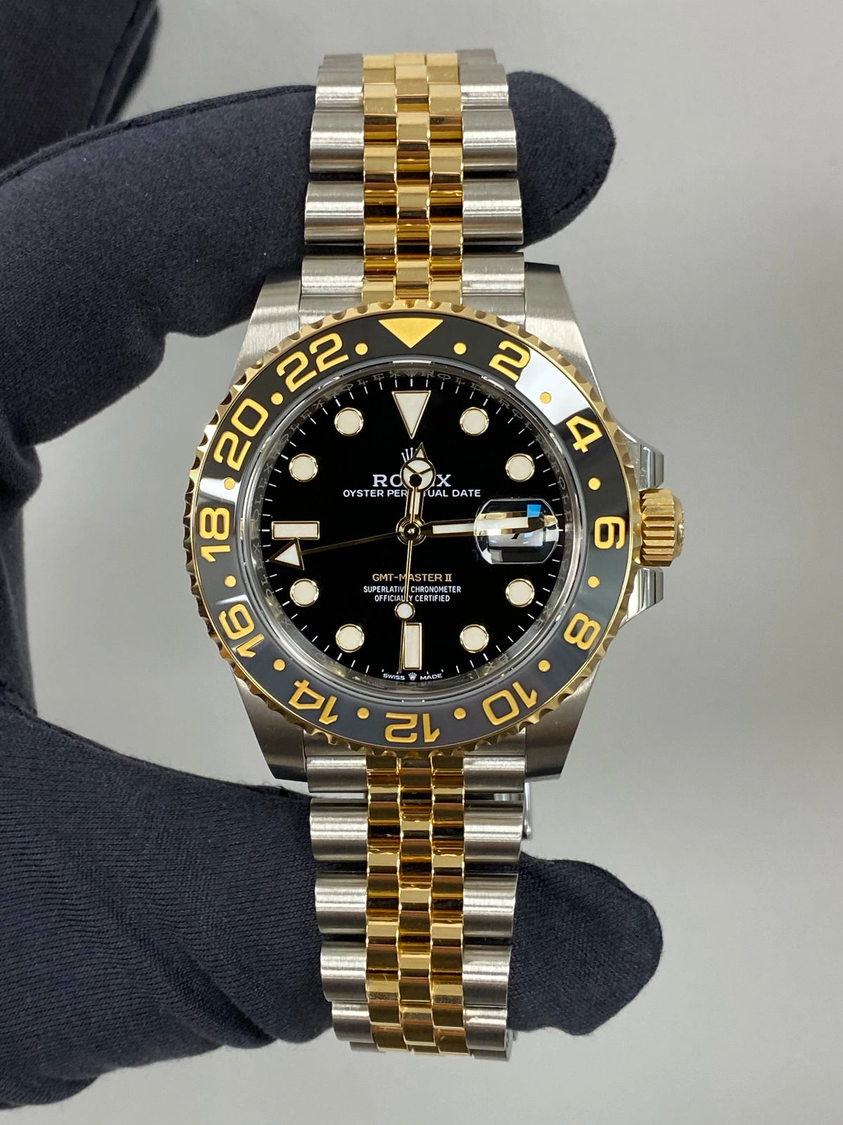 Rolex GMT-Master II 126713GRNR — listing photograph