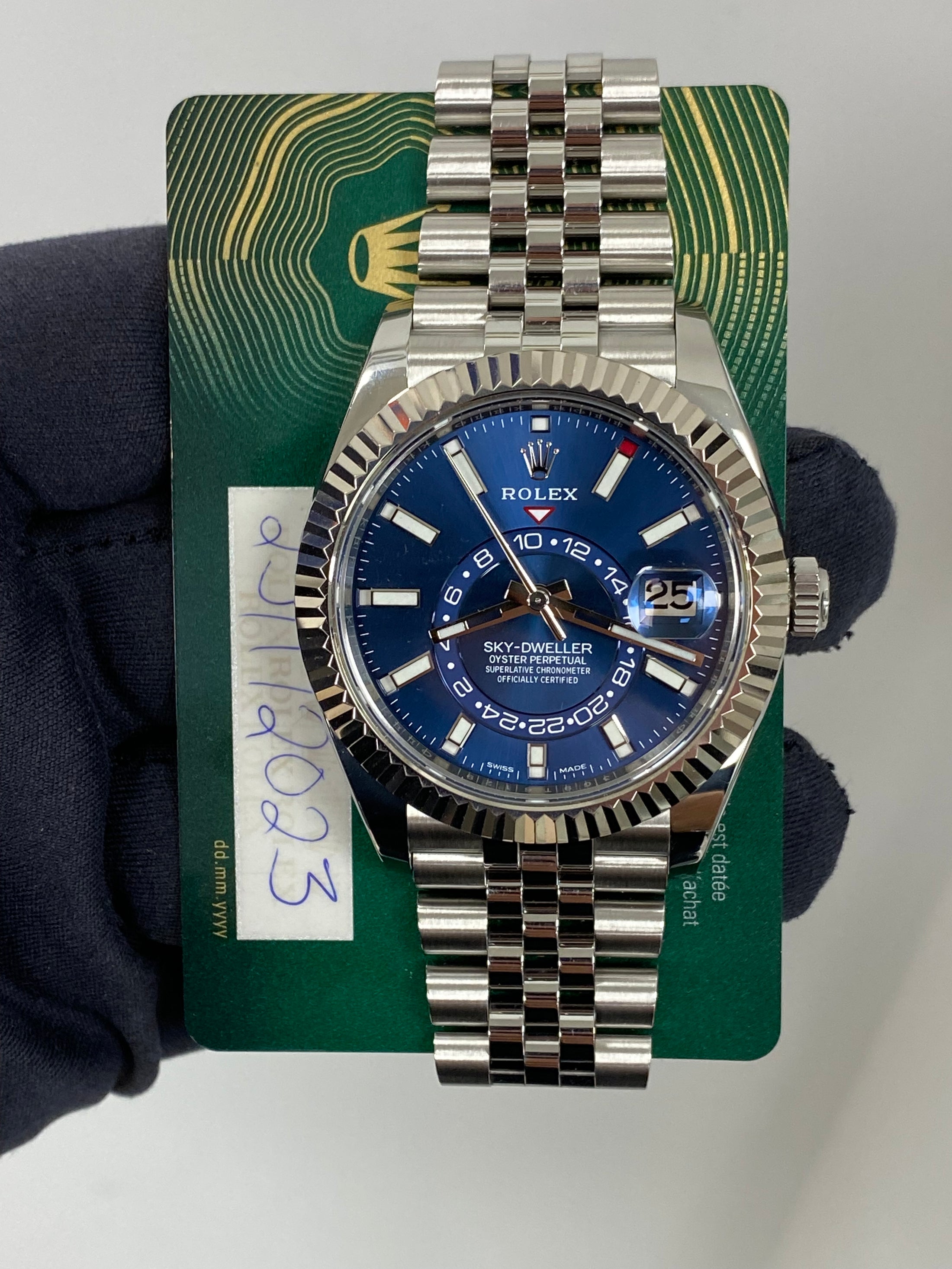 Rolex SkyDweller 326934 Card 2023