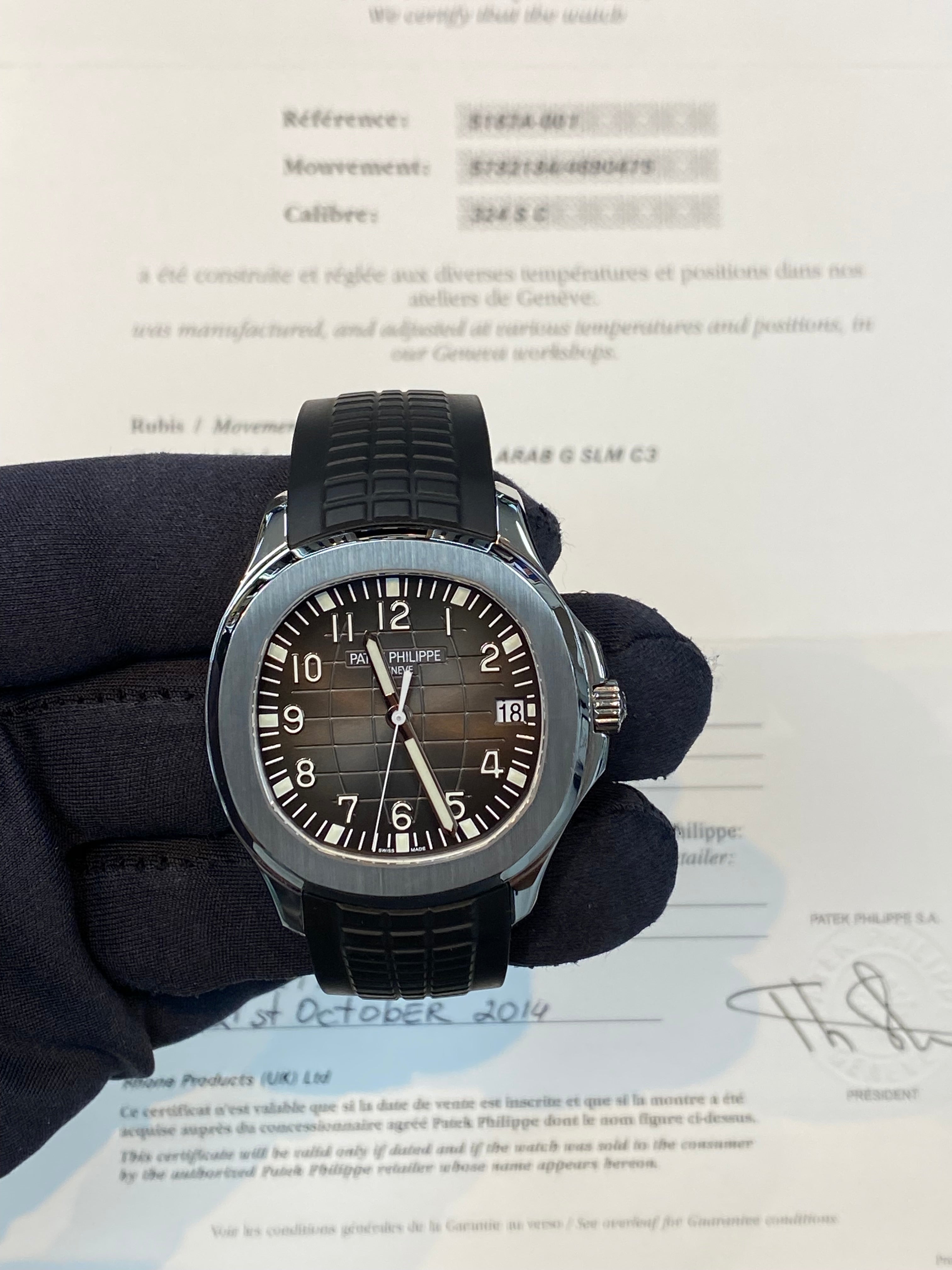 Patek Philippe Aquanaut 5167A-001