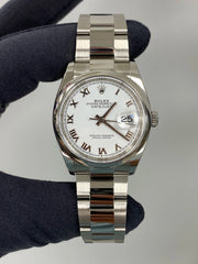 Rolex Datejust 36 126200 Card 2020