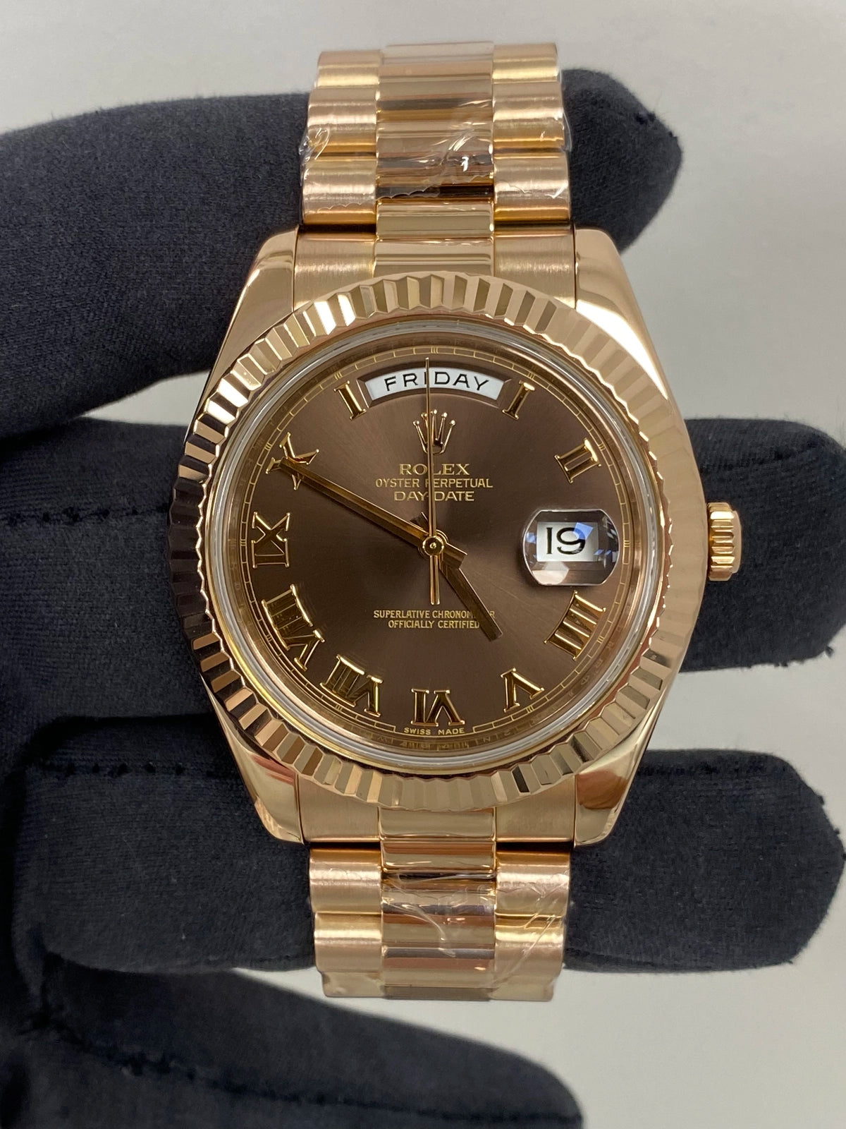 Rolex Day-Date 41 218235 Card 2010 – Chrono Boutique NY
