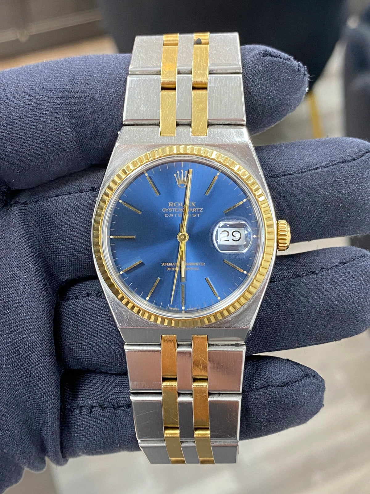 Rolex Datejust Oysterquartz 17013 Open Date SOLD
