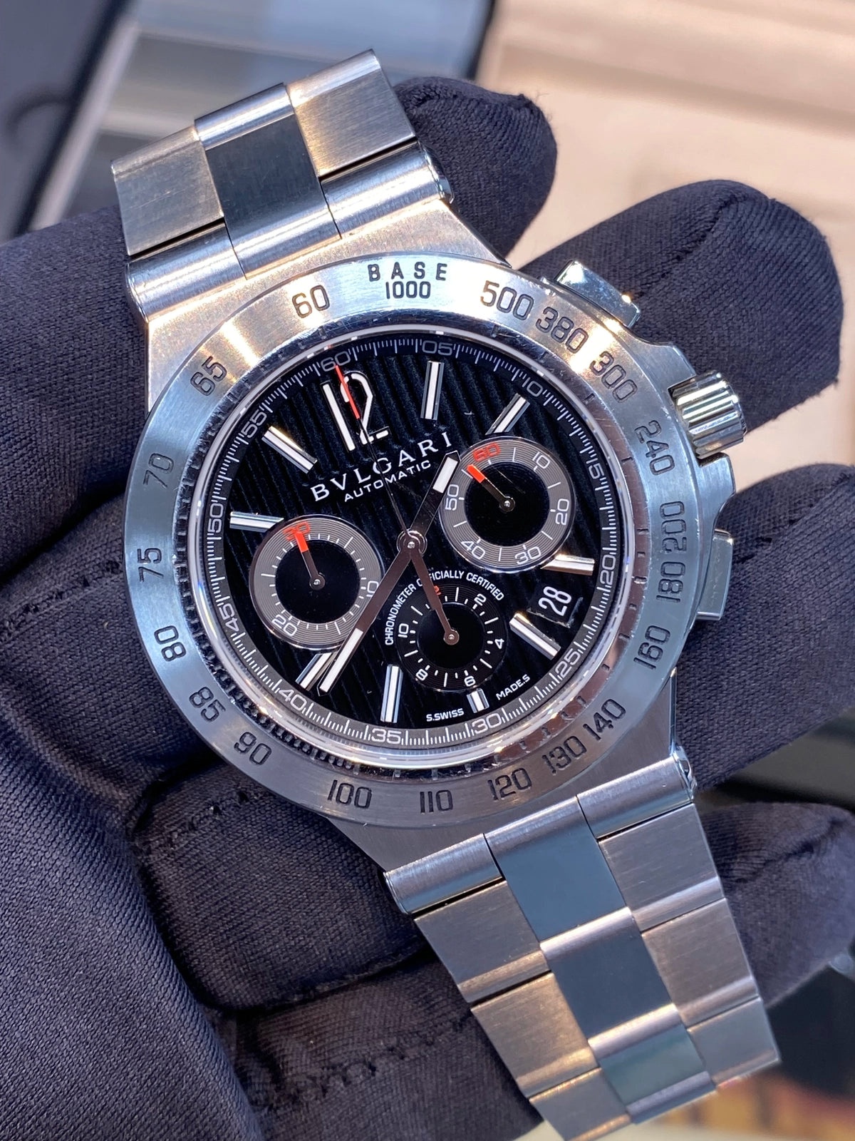 BVLGARI Diagono DP42BSVDCH Complete