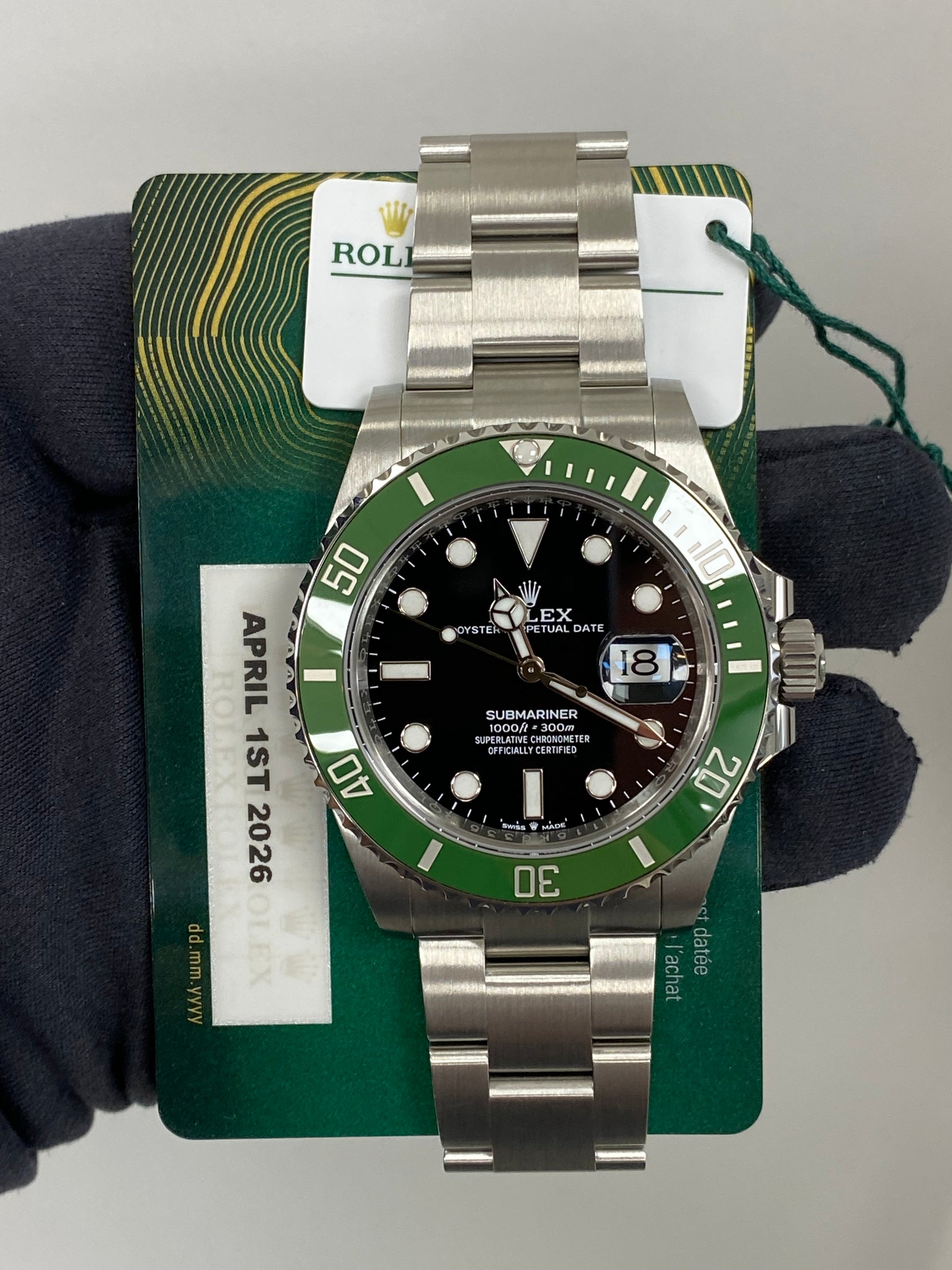 Rolex Submariner 126610LV Card 2026
