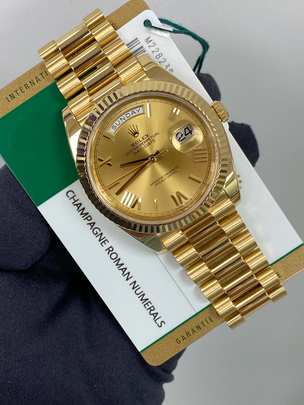 Rolex Day-Date 40 228238 Complete 2018