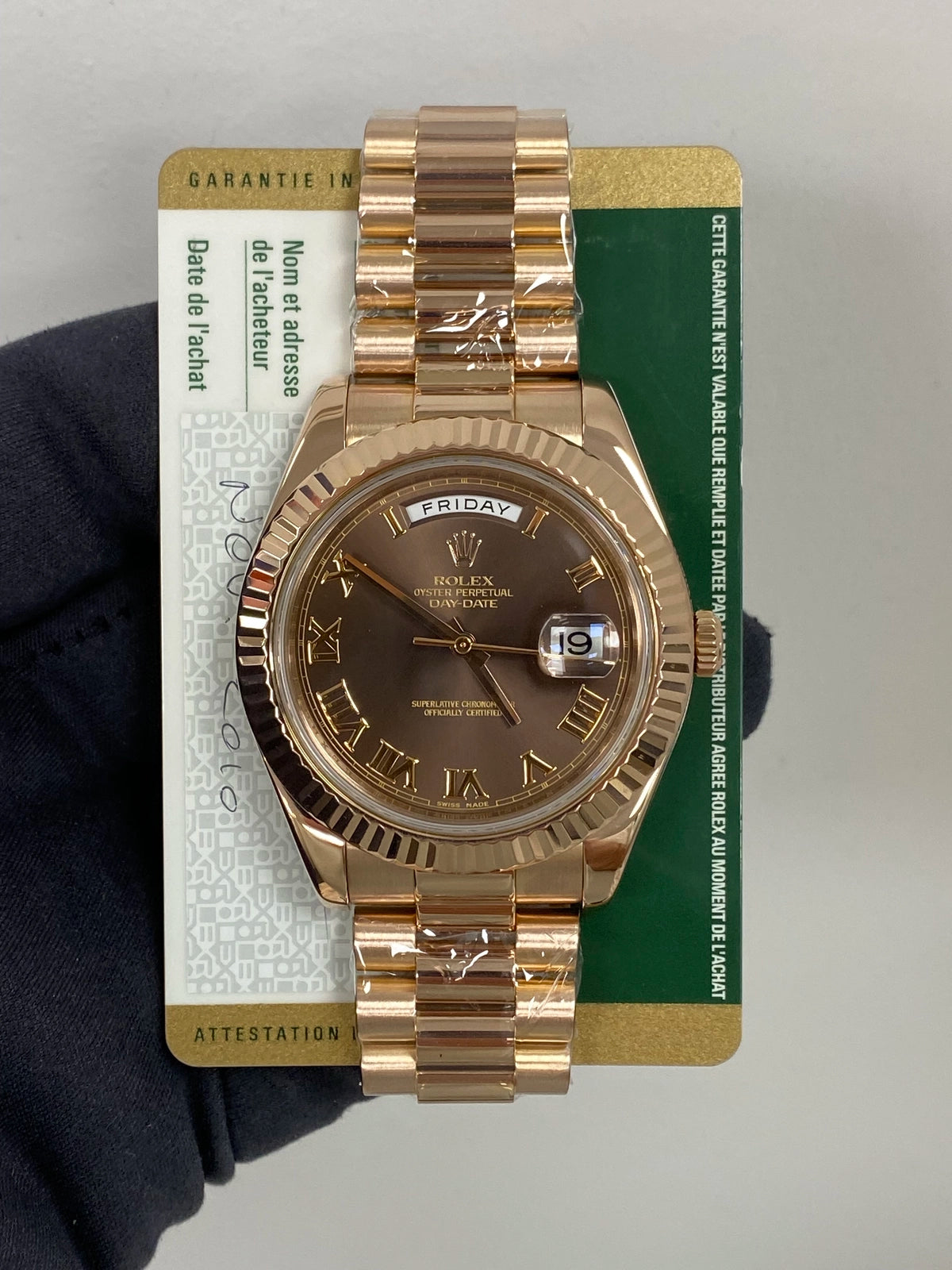 Rolex Day-Date 218235 — listing photograph