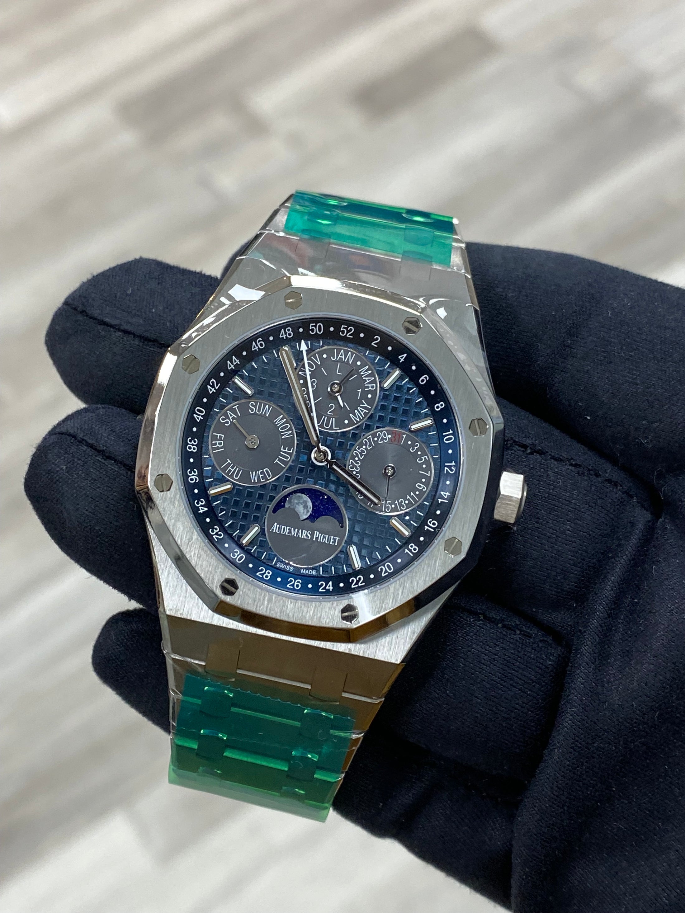 Audemars Piguet Royal Oak Perpetual Calendar "United States" 26574TI.OO.1220TI.01 Complete 2021