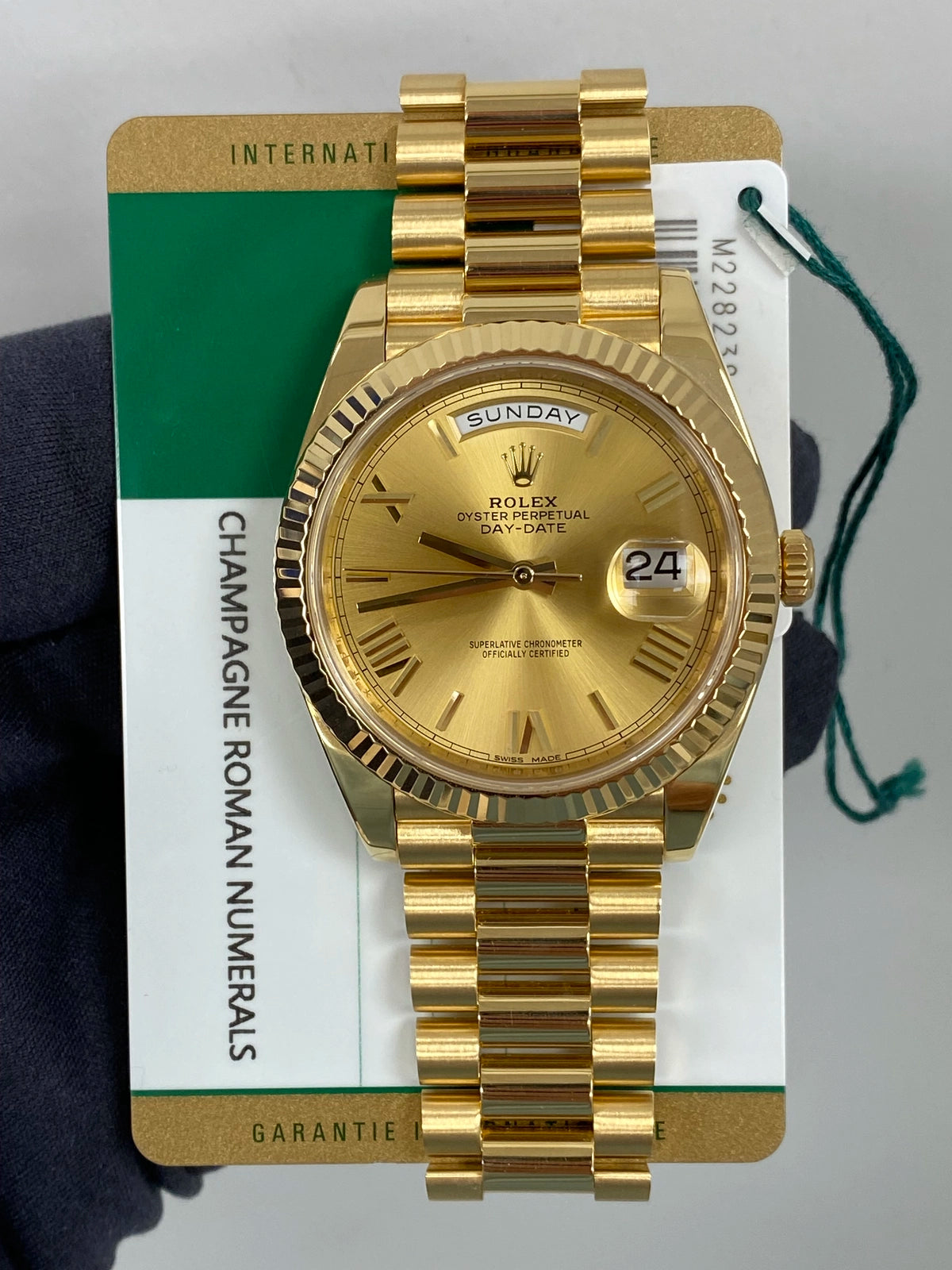 Rolex Day-Date 40 228238 Complete 2018