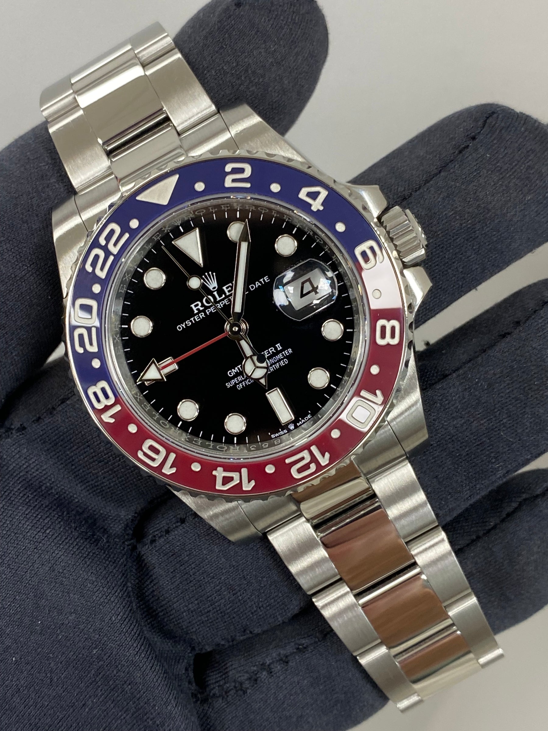 Rolex GMT-Master II Pepsi 126710BLRO Card 2023