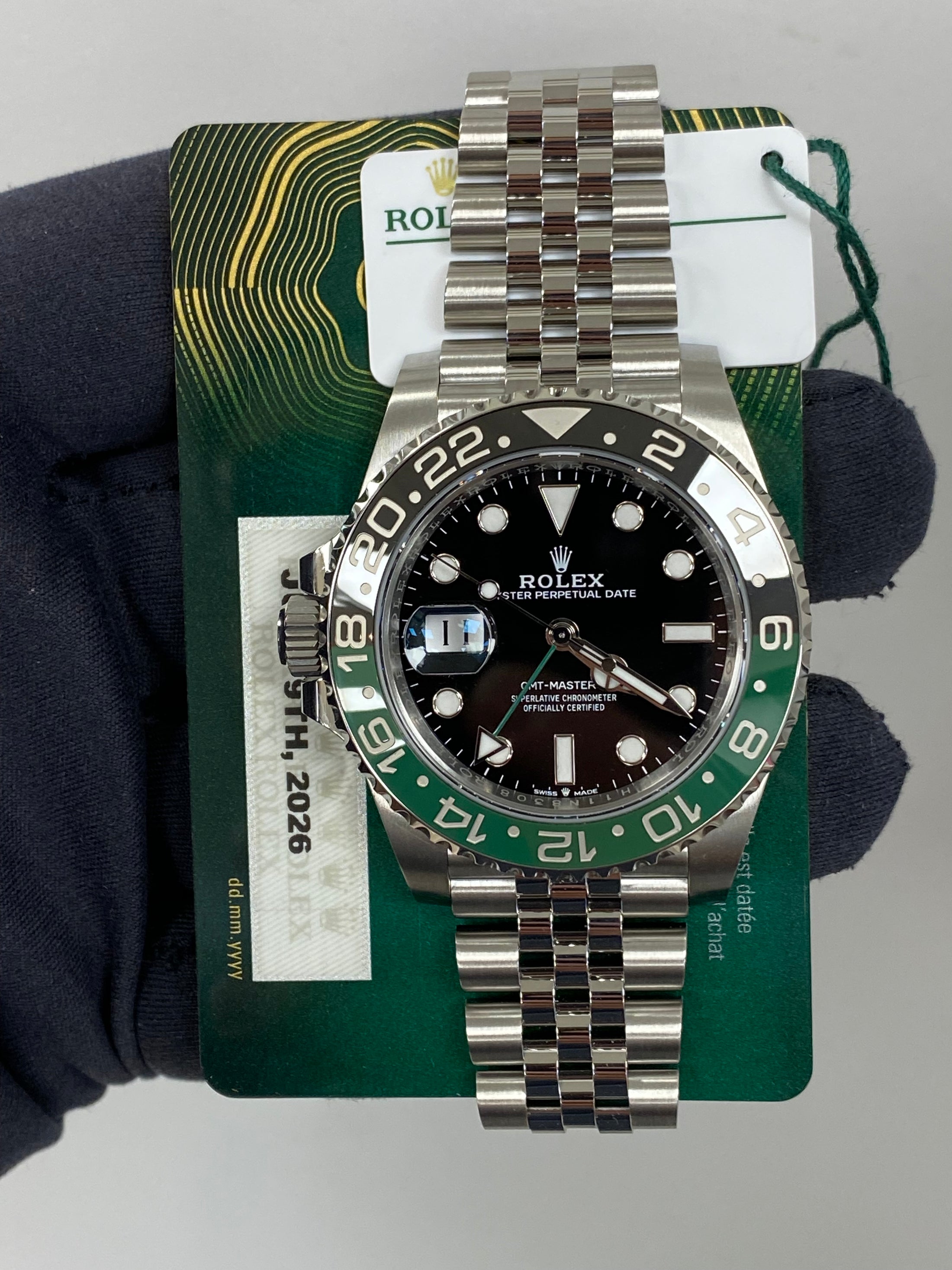 Rolex GMT-Master II "Sprite" 126720VTNR Card 2026