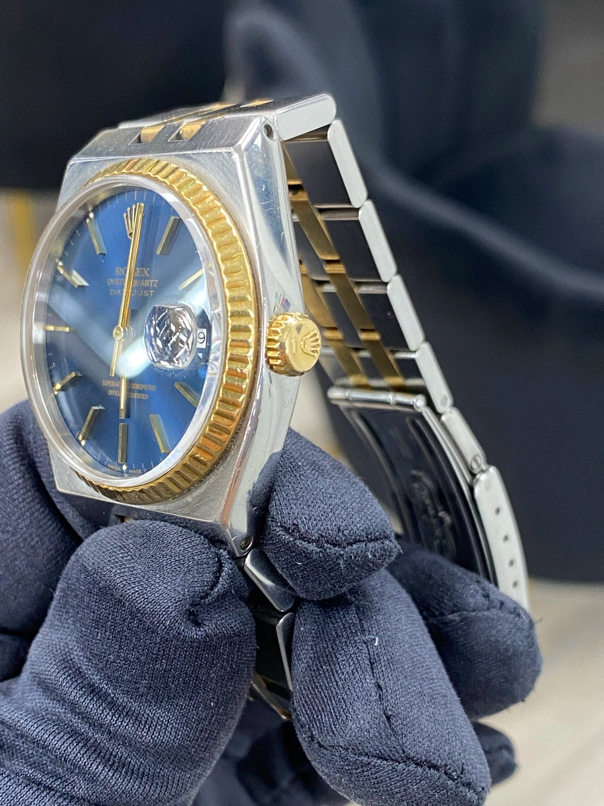 Rolex Datejust Oysterquartz 17013 Open Date SOLD