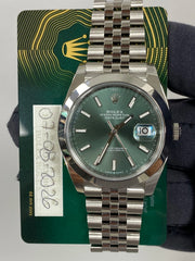 Rolex Datejust 41 126300 Card 2026 SOLD