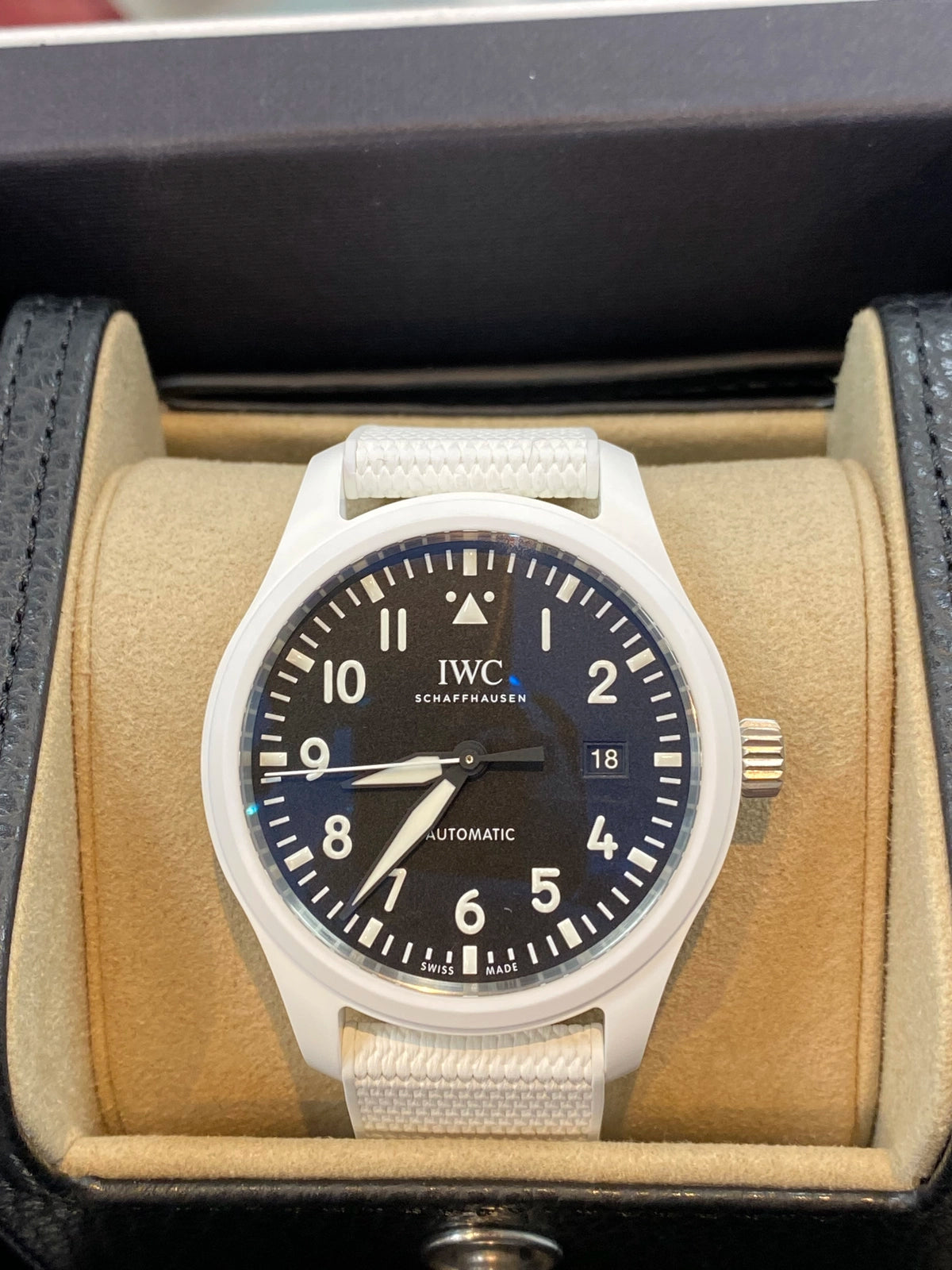 IWC Pilots Watch Top Gun Lake Tahoe IW328104 — listing photograph