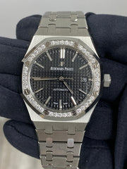Audemars Piguet Ladies Royal Oak 15451ST.ZZ.1256ST.01 Complete 2016