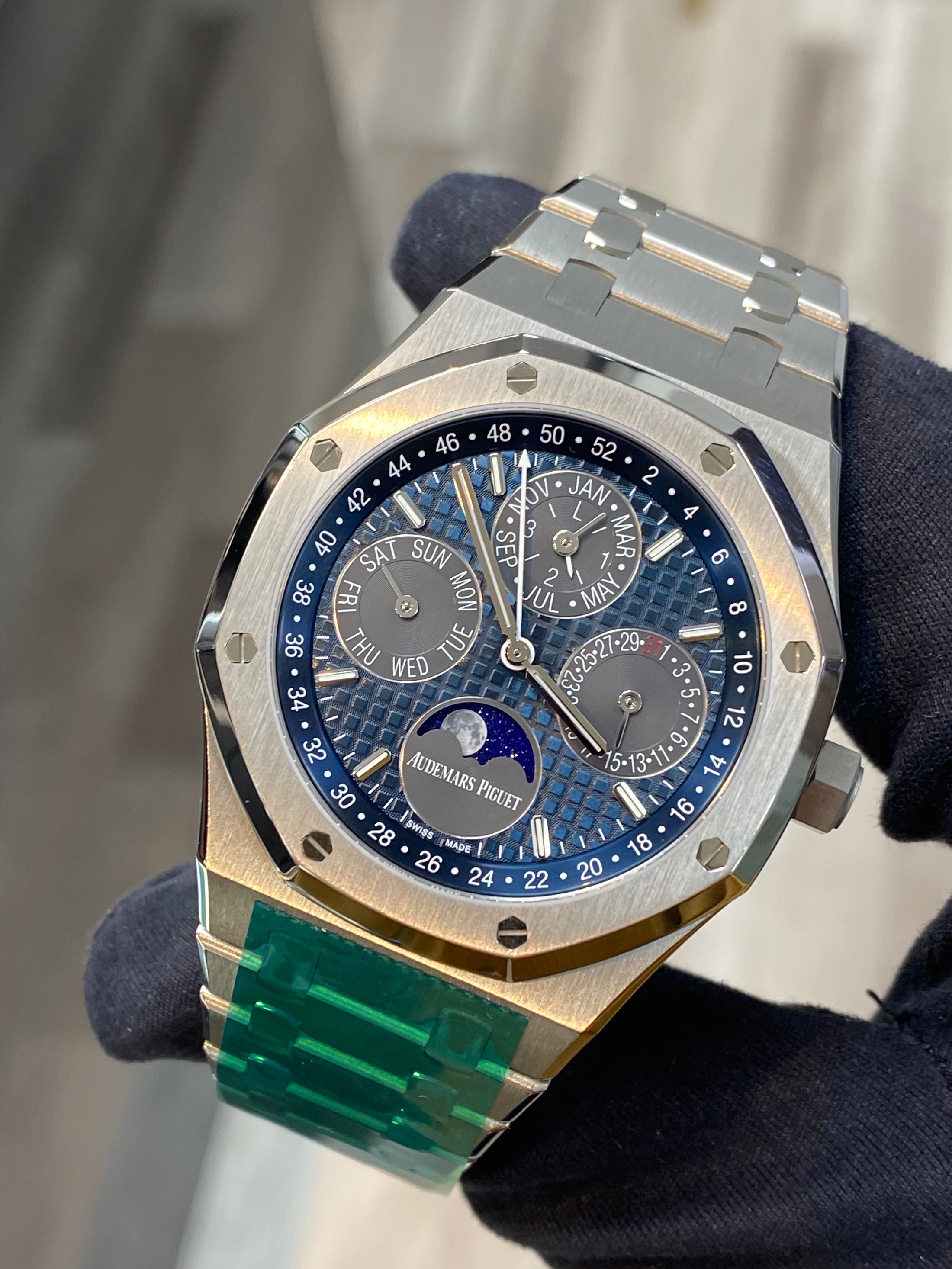 Audemars Piguet Royal Oak Perpetual Calendar "United States" 26574TI.OO.1220TI.01 Complete 2021