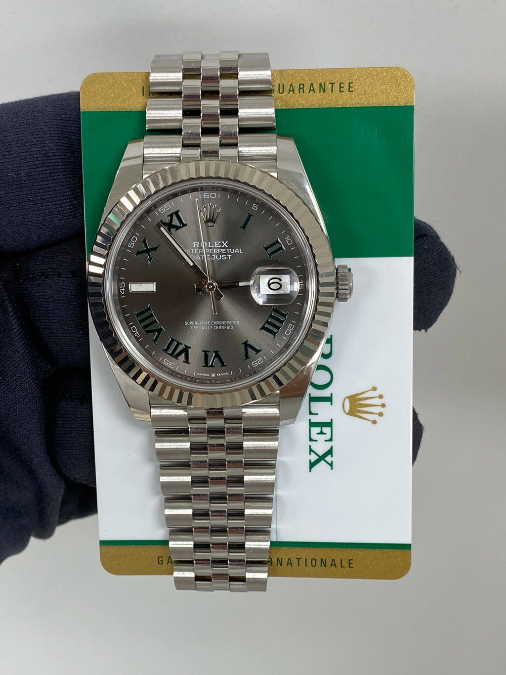 Rolex Datejust 41 126334 Card 2019